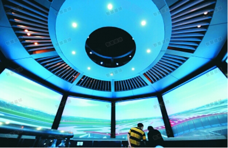 1中国科技馆模拟机场塔台-智慧星球全景3D体验系统